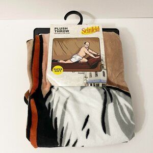 George Costanza From Seinfeld Fleece Blanket Timeless Art Of Seduction